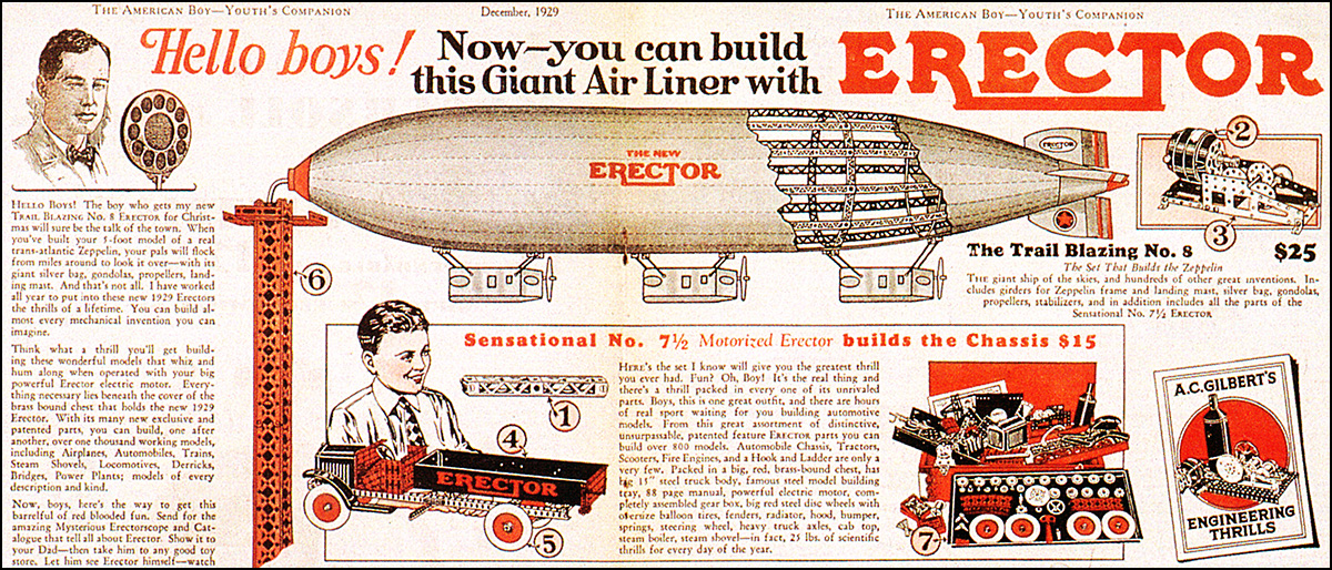 Erector No 8-1/2 The Hudson Locomotive